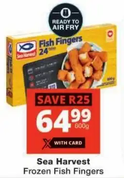 Checkers Sea Harvest Frozen Fish Fingers offer