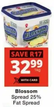 Checkers Blossom Spread 25% Fat Spread offer
