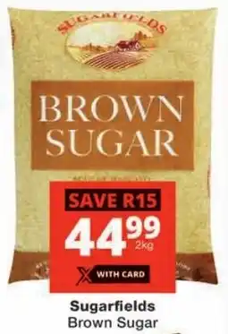 Checkers Sugarfields Brown Sugar offer