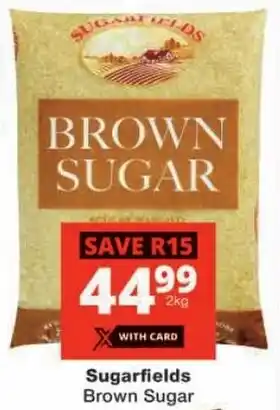 Checkers Sugarfields Brown Sugar offer