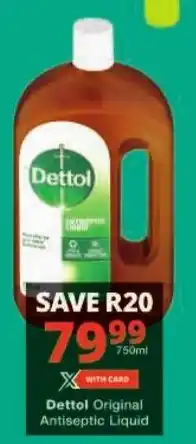 Checkers Dettol Original Antiseptic Liquid offer