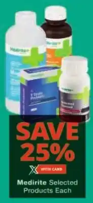 Checkers Medirite Selected Products offer