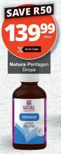 MediRite Natura Pentagen Drops offer
