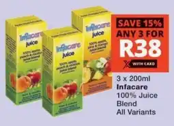 MediRite Infacare 100% Juice Blend All Variants offer