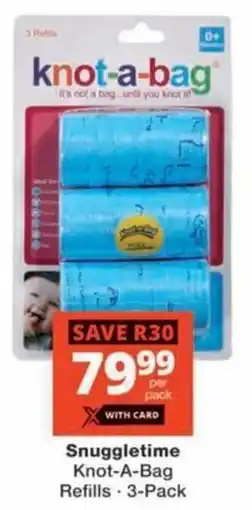 MediRite Snuggletime Knot-A-Bag Refills offer