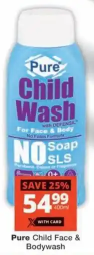 MediRite Pure Child Face & Bodywash offer