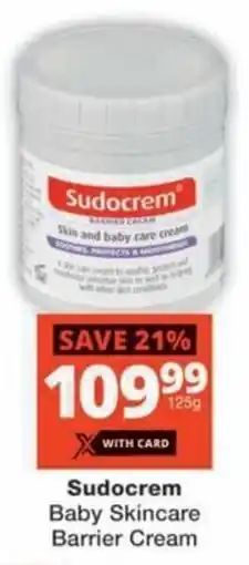 MediRite Sudocrem Baby Skincare Barrier Cream offer