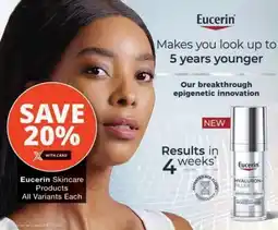 MediRite Eucerin Skincare Products All Variants Each offer