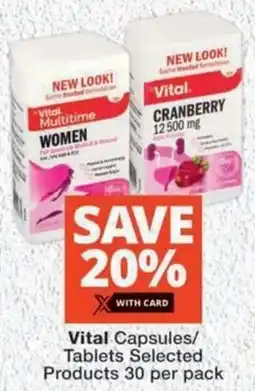 MediRite Vital Capsules/ Tablets offer