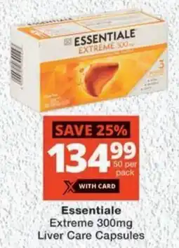 MediRite Essentiale Extreme 300mg Liver Care Capsules offer