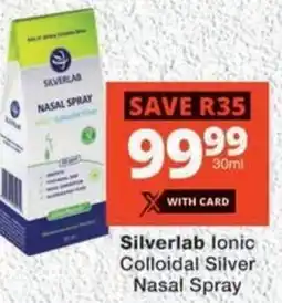 MediRite Silverlab Ionic Colloidal Silver Nasal Spray offer
