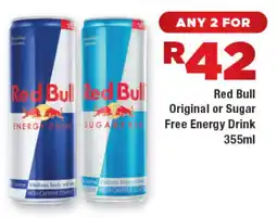 OK Foods Red Bull Original or Sugar Free Energy Drink offer