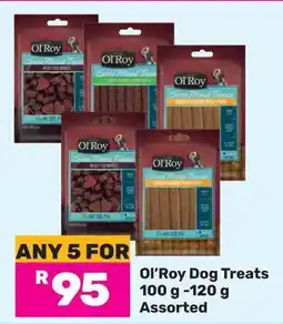 Game Ol'Roy Dog Treats Assorted offer