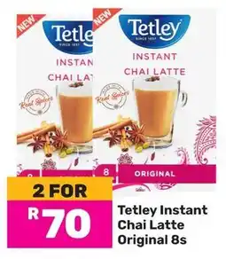 Game Tetley Instant Chai Latte Original offer