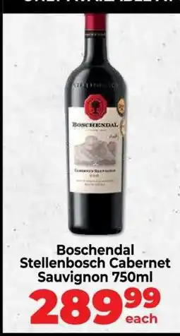 Food Lover's Market Boschendal Stellenbosch Cabernet Sauvignon 750ml offer