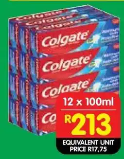 Shoprite Colgate 12 x 100ml offer