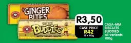 Shoprite CASA-MIA BISCUITS BUDDIES offer
