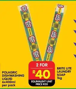 Shoprite BRITE LITE LAUNDRY SOAP offer