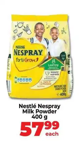 Food Lover's Market Nestlé Nespray Milk Powder 400 g offer