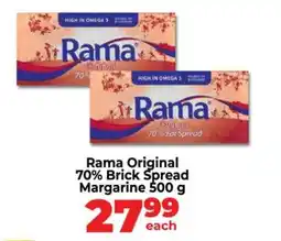 Food Lover's Market Rama Original 70% Brick Spread Margarine 500 g offer