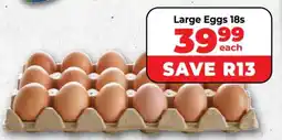 Food Lover's Market Large Eggs 18s offer