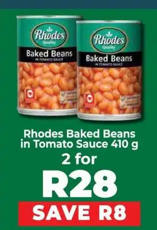 Food Lover's Market Rhodes Baked Beans in Tomato Sauce 410 g offer