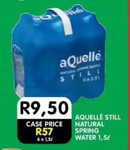 Shoprite AQUELLÉ STILL NATURAL SPRING WATER 1,5ℓ offer
