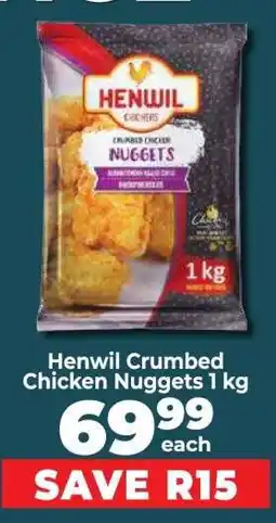 Food Lover's Market Henwil Crumbed Chicken Nuggets 1 kg offer