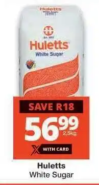 Checkers Huletts White Sugar offer
