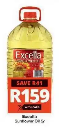 Checkers EXCELLA SUNFLOWER OIL 5l offer