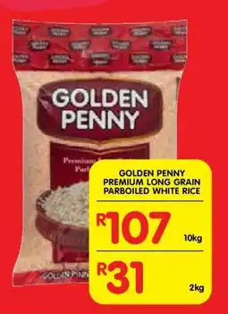 Shoprite GOLDEN PENNY PREMIUM LONG GRAIN PARBOILED WHITE RICE offer