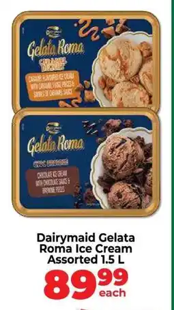 Food Lover's Market Dairymaid Gelata Roma Ice Cream Assorted 1.5 L offer