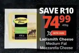 Checkers Ladismith Cheese offer