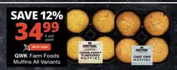 Checkers GWK Farm Foods Muffins All Variants offer