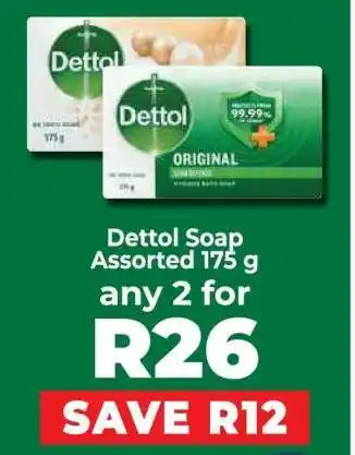 Food Lover's Market Dettol Soap Assorted 175 g offer