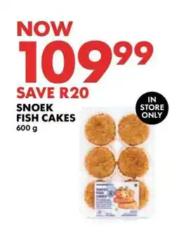 Woolworths Snoek Fish Cakes offer
