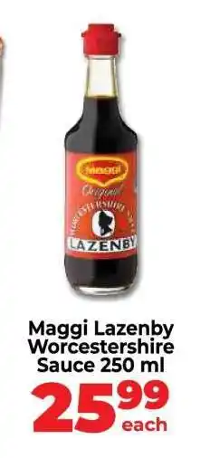 Food Lover's Market Maggi Lazenby Worcestershire Sauce 250 ml offer
