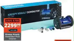 Checkers Kreepy Krauly Dominator Pool Cleaner offer