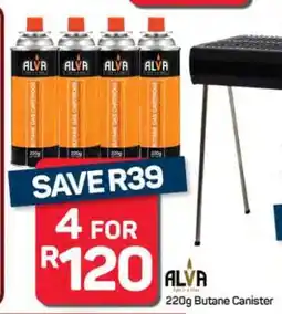 Pick n Pay Hypermarket Alva 220g Butane Canister offer