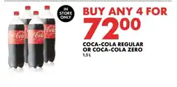 Woolworths Coca-Cola Regular or Coca-Cola Zero offer