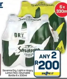 Pick n Pay Hypermarket Savanna Dry, Light or Angry Lemon offer