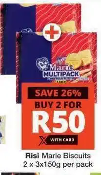 Checkers Risi Marie Biscuits offer