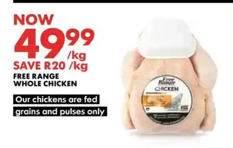 Woolworths Free Range Whole Chicken offer