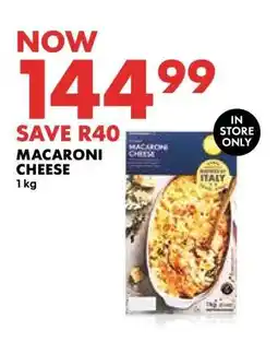 Woolworths Macaroni Cheese offer