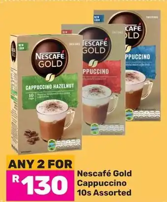 Game Nescafé Gold Cappuccino Assorted offer