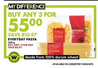 Woolworths Everyday Pasta offer