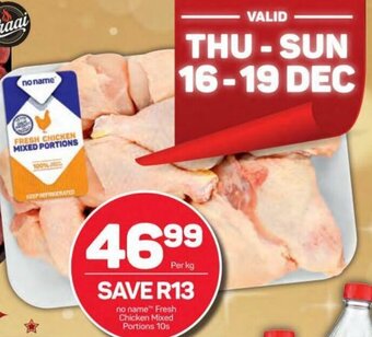 Pick n Pay no name Fresh Chicken Mixed Portions 10s offer