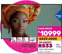 Game SAMSUNG 65" QLED Smart TV offer