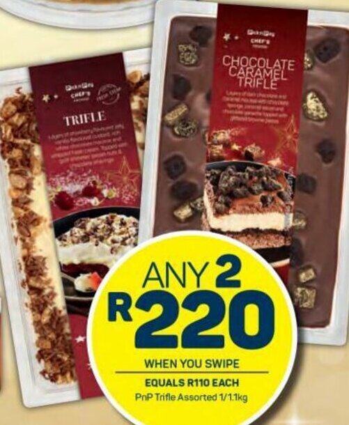PnP Trifle Assorted 1/1.1kg offer at Pick n Pay
