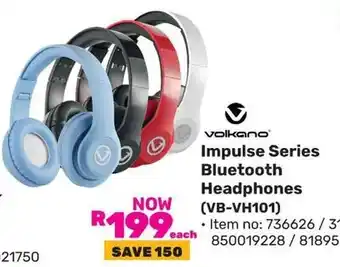 Game Volkano Impulse Series Bluetooth Headphones offer